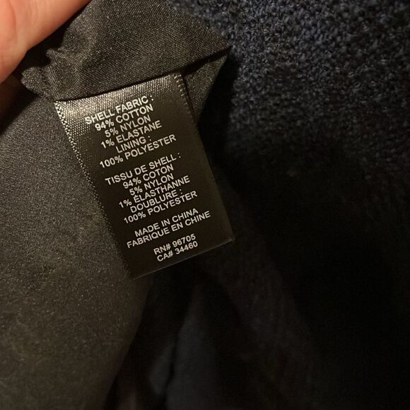 REBECCA TAYLOR Tweed Ruffle Hem Mini Dress, Royal Blue/Black, Size 2 - Picture 12 of 13